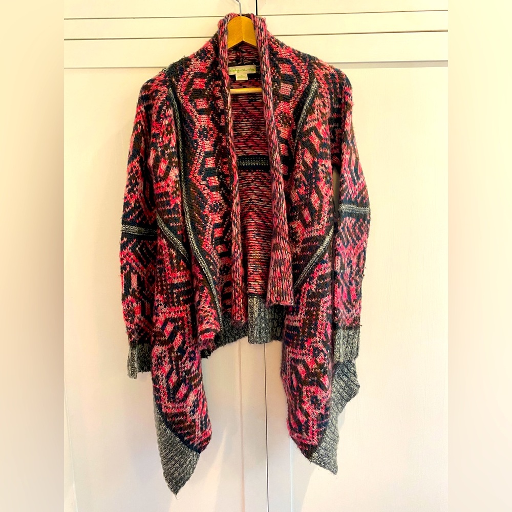 Staring at Stars boho tribal wrap sweater